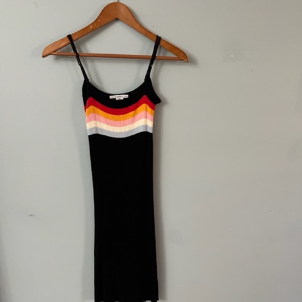 Urban Outfitters sweater dress with adjustable spaghetti straps - (M)